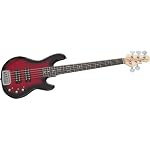 Tribute by G&L Tribute L-2500 5-String Bass, Blue Burst Rosewood Fretboard