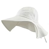 Cotton Wide Brim Hats-White