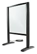Thermique Freestanding Heated Glass Towel Warmer - Black