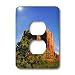 Sandy Mertens Arizona - Sedona - Light Switch Covers - 2 plug outlet cover