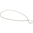 Magnifying Glass w/Chain 3x Silver Plated