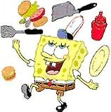 SPONGEBOB Krusty Krab WALL APPLIQUES wallpaper kid room