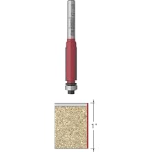Freud 42-100 3/8-Inch Diameter 2-Flute Flush Trimming Router Bit with 1/4-Inch Shank