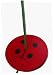 Sassafras Enterprises Ladybug Tree Swing
