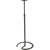 Black Metal Home Theater Speaker Stands