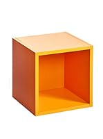 Kenyap Estantería Küp Naranja 34 x 34 x 27