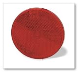 Grote 2 Round, Sealed, Center-Mount Reflector - Red, one per pack