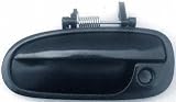 96-00 HONDA CIVIC FRONT DOOR HANDLE LH (DRIVER SIDE), Outer, For Japan Built Cars (1996 96 1997 97 1998 98 1999 99 2000 00) H462102 72180S04J01