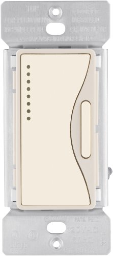 Eaton 9542DS-K 120-Volt, 60-Hertz ASPIRE Multi-Location Accessory Dimmer with Preset and LED, Desert Sand