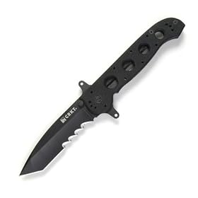 Columbia River Knife and Tool's M16-14SFG Special Forces Folding Knife with Veff Serrated Blade by Columbia River