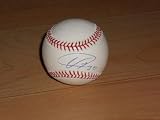 Signed Ubaldo Jimenez Baseball - Cleveland Indians - Autographed Baseballs