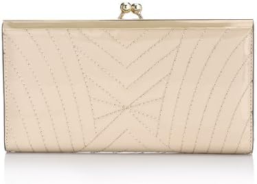 Accessorize Womens Frankie Stitch Long Wallet