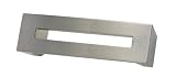 Atlas Homewares 275-BRN 3-1/2-Inch The Moderns Collection Centinel Small Pull, Brushed Nickel