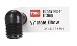 Toro #53304 3/8x1/2 Male Elbow