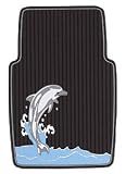 Kraco KD70272 Mat Dolphin Black 2Pc