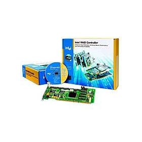 Intel RAID Controller SRCS16 - Contr�leur de stockage (RAID) - 6 Canal - SATA-150 - 150 Mo/s - RAID 0, 1, 5, 10, 50 - PCI 64
