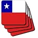 Flags - Chile Flag - Coasters