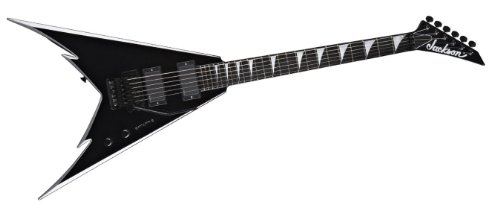 Jackson PDX Demmelition King V with Black Bevels Black