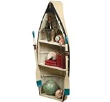 Dory Boat Bookshelf Or Boat Table With Glass Top