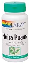 Solaray - Muira Puama, 300 mg, 100 capsules