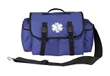 EMT First Responder Trauma Bag EMS, Ambulance, Medical Resuce Cab Bag - BLUE