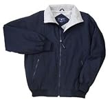Port Authority - Crew Jacket Dark Navy/Grey Heather-3XL