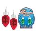 Christmas Holiday Light up Light Bulb Flashing Earrings