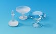 Frosted Fruit Bowl - Dollhouse Miniatures