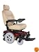 Drive Medical Sunfire Gladiator Very HD Power Wheelchair with Various Seating Options, Red, 45