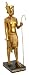 Ancient Egyptian Lower Egypt King Tut Tutankhanum Pharaoh Statue 9-3/4 Inch