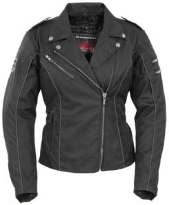 MIRAGE 2.0 MOTORCYCLE JACKET BLACK SIZE:XLG