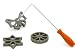 SCI/Scandicrafts, Inc. Rosette Irons 4-pc.