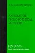 Essay On Philosophical Method