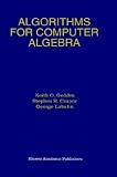 Algorithms for Computer Algebra