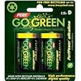 Perf Go Green D Batteries 2 ea