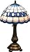 Connecticut Huskies - UConn Desk Lamp - Tiffany Style NCAA College Athletics Fan Shop Sports Team Merchandise