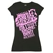 BOB MARLEY - Sheriff - Black Women's / Girls Extra Long Body T-shirt (Girlie / Babydoll)
