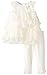 Nannette Baby Girls' Tiered Ruffled Dress with Legging
