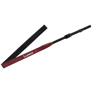 【クリックで詳細表示】Panasonic ショルダーストラップ ミラーレス一眼用 シンプル レッド DMW-SSTG5-R