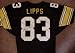 Louis Lipps Autographed Pittsburgh Steelers Almost Authentic Jersey - Black
