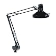 Ledu L445BK Professional Fluorescent/Incandescent Swing Arm, Clamp-on Lamp