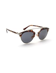 Apparel: GAMT New Fashion Cateye Polarized Sunglasses For Women Classic Style Brown Frame Grey Lens