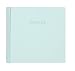 CR Gibson Bound Photo Journal Album with Space for Journaling and CD Storage Pocket, Baby Blue Leather,