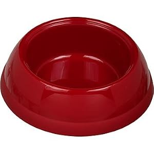 PETCO Lightweight Plastic Bowl in Tomato, Large
