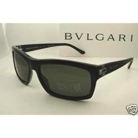 Authentic BVLGARI Black Polarized Sunglasses 7004 - 501/58 *NEW*