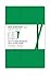 Moleskine Volant Notebook (Set of 2), Extra Small, Ruled, Emerald Green, Oxide Green, Soft Cover (2.5 x 4)
