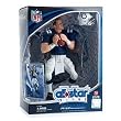Peyton Manning 2008 NFL All Star 9 Inch Vinyl Figure Indianapolis Colts Action Figure with Toy Football and Trading Card Upper Deck Collectible