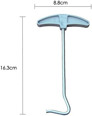 Caravan Awning Tent Canopy Peg Puller Extractor Ground Hook Lifter Remover 6.5in