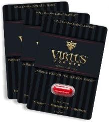 Virtus for Men Premium Male Virility Booster 3 Pack by VFM LLC