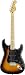 Fender Road Worn® Player Stratocaster® Electric Guitar, 2 Tone Sunburst, Maple Fretboard